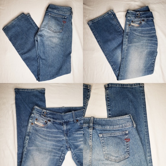 ‼SOLD‼ VTG Diesel Cherone Italy Jeans blue Denim - Picture 2 of 8